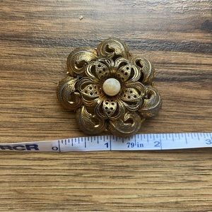 Vintage flower brooch